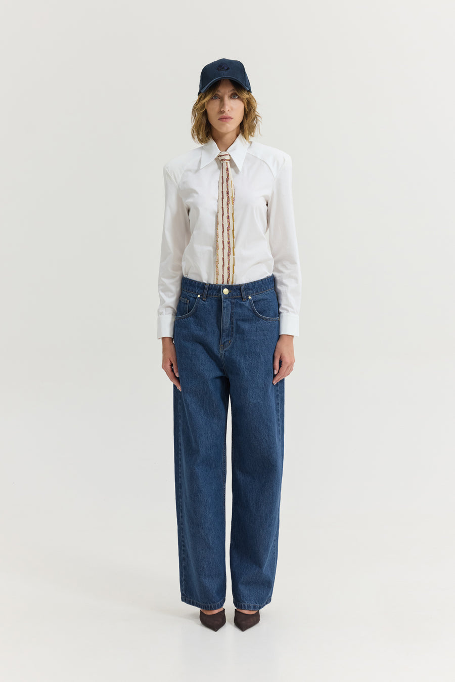 Bafalo 'Z' Denim Pants (Mid Blue)