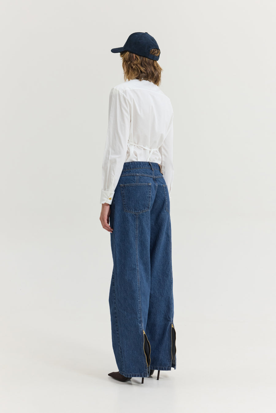 Bafalo 'Z' Denim Pants (Mid Blue)
