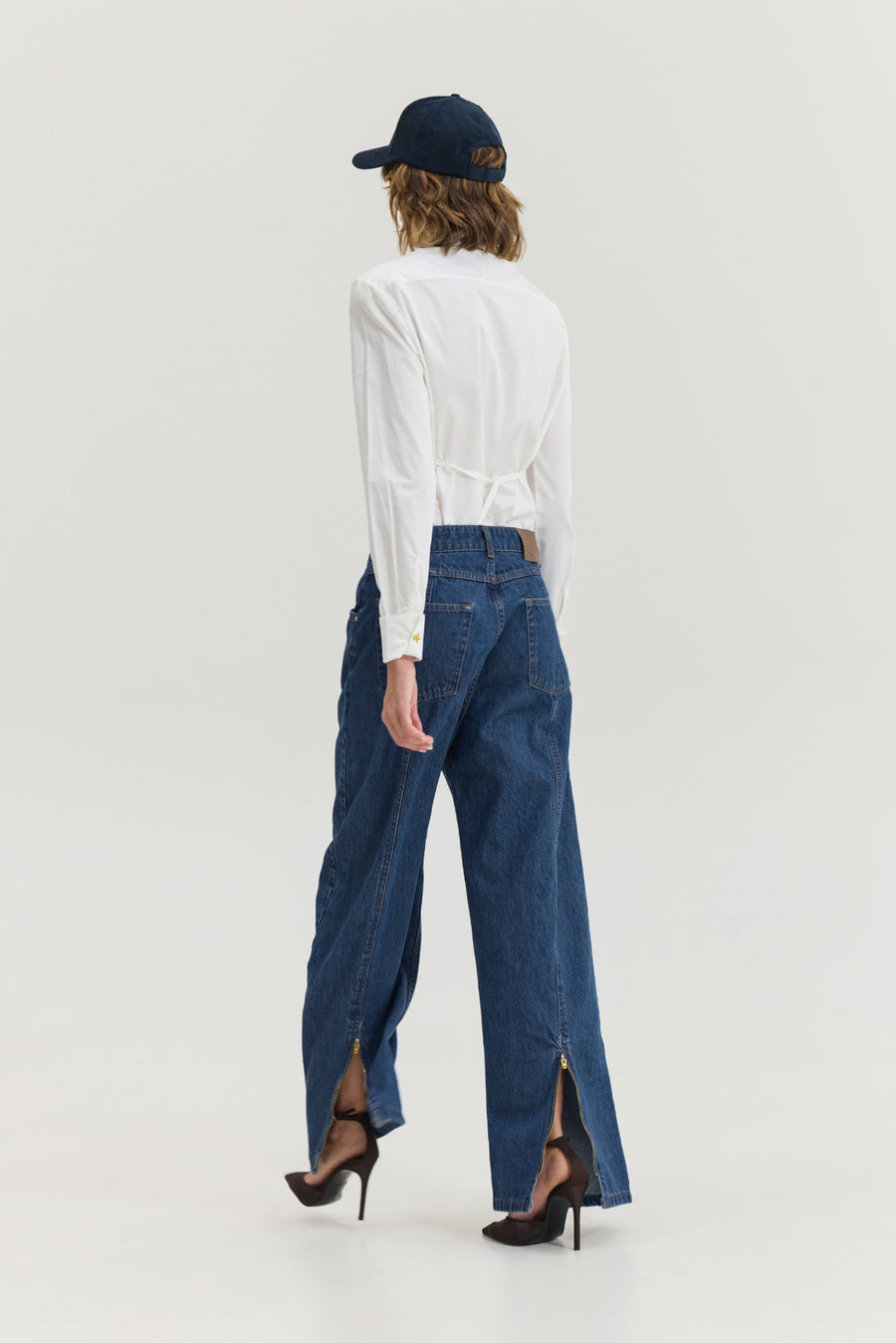 Bafalo 'Z' Denim Pants (Mid Blue)