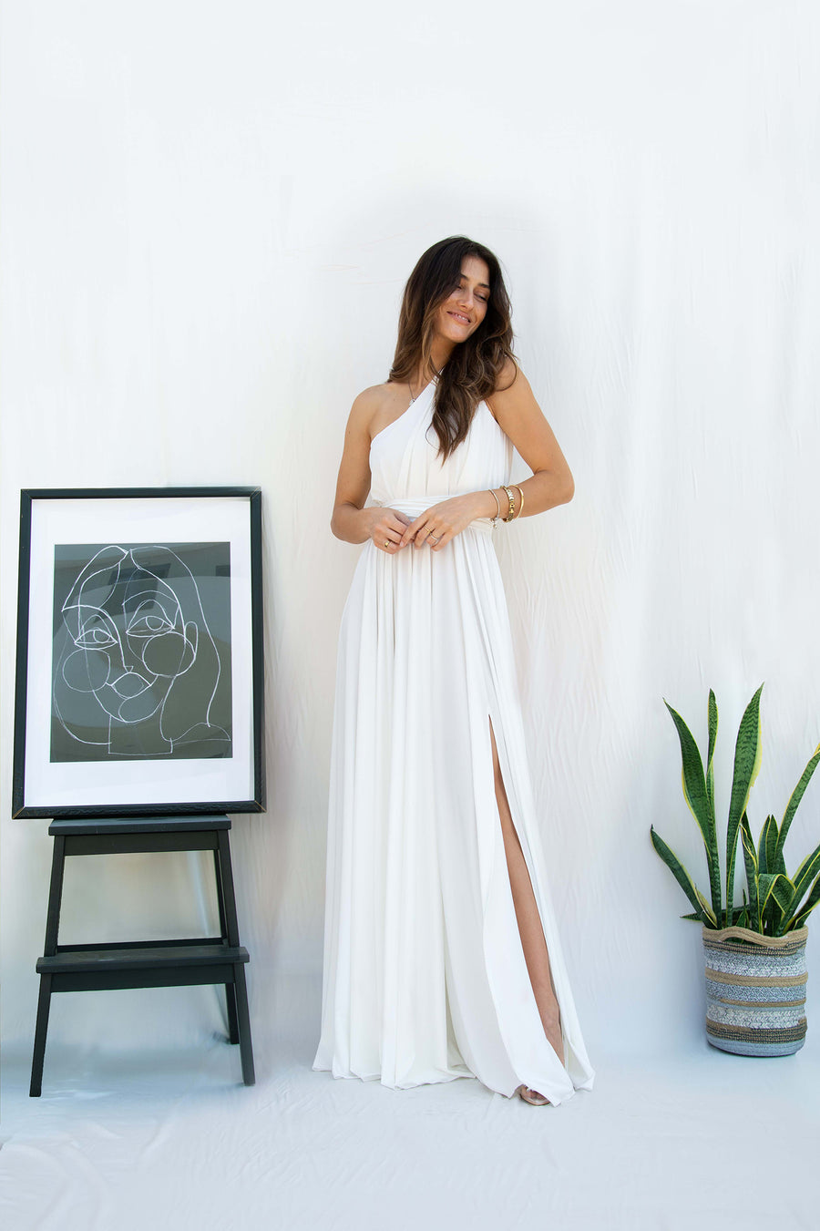 Mariloo Super Dress (white)