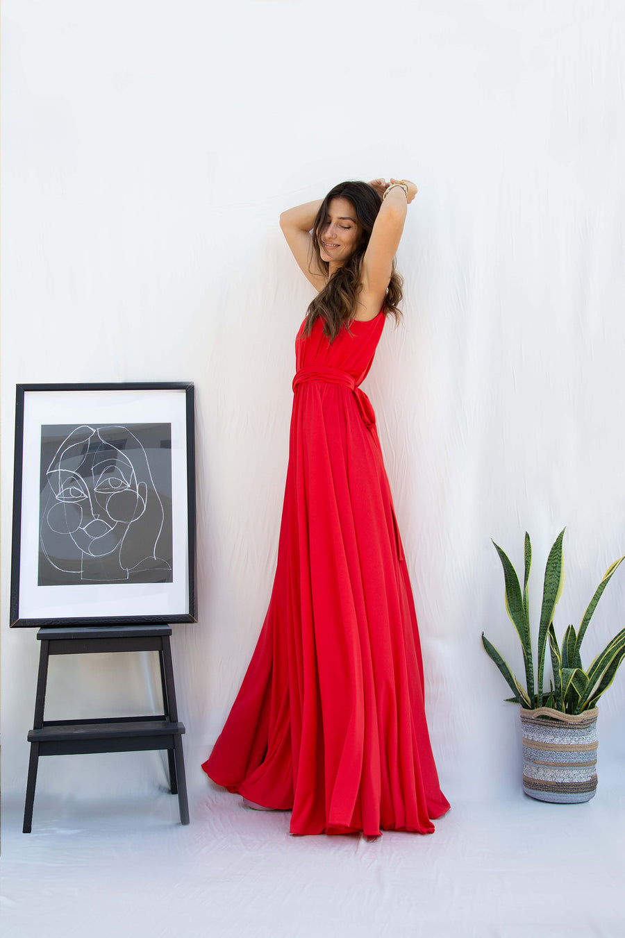 Mariloo Super Dress (red)