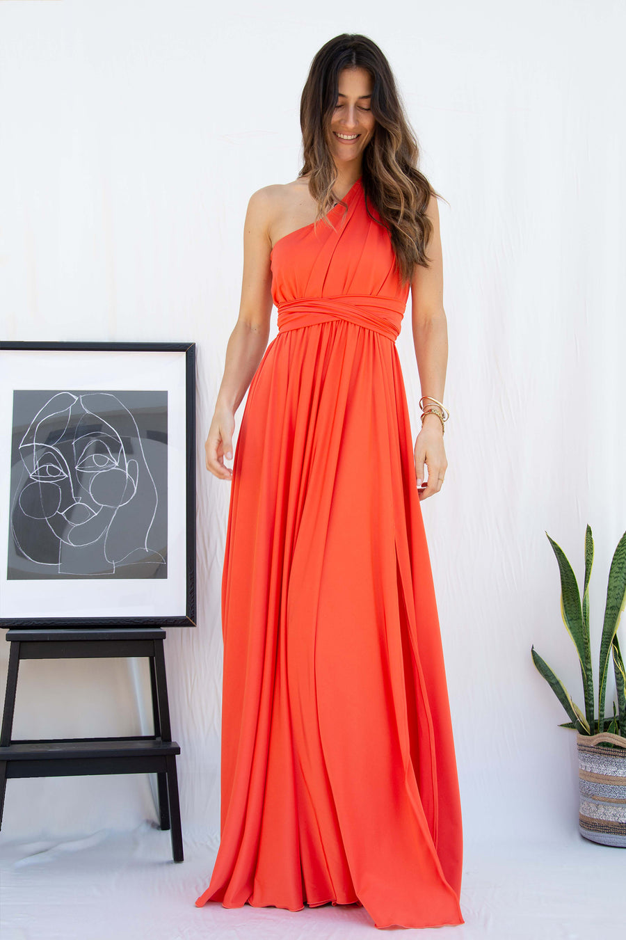 Mariloo Super Dress (orange)