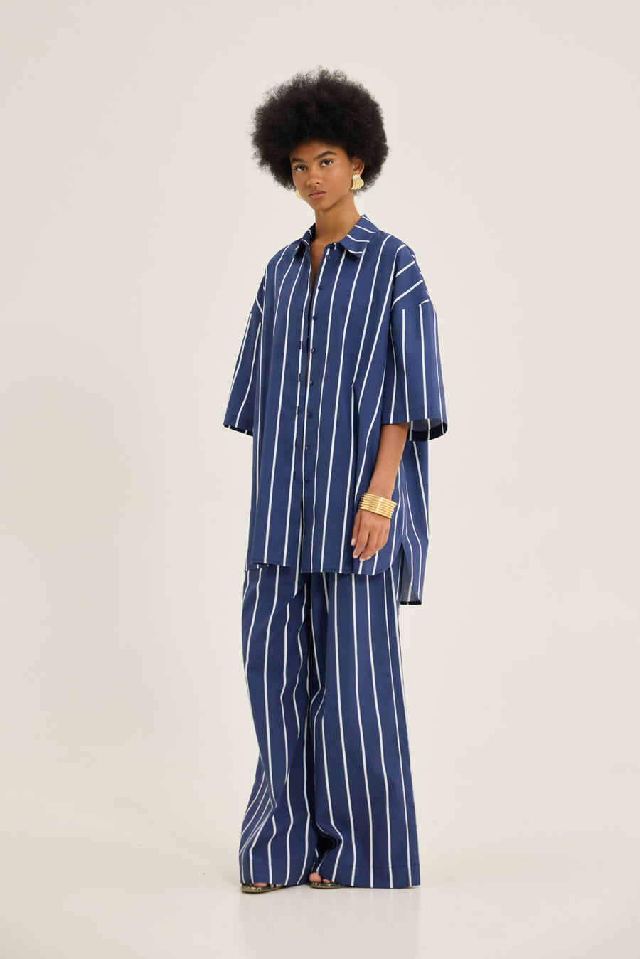 NMW Portonovi Shirts [Blue Stripes ]