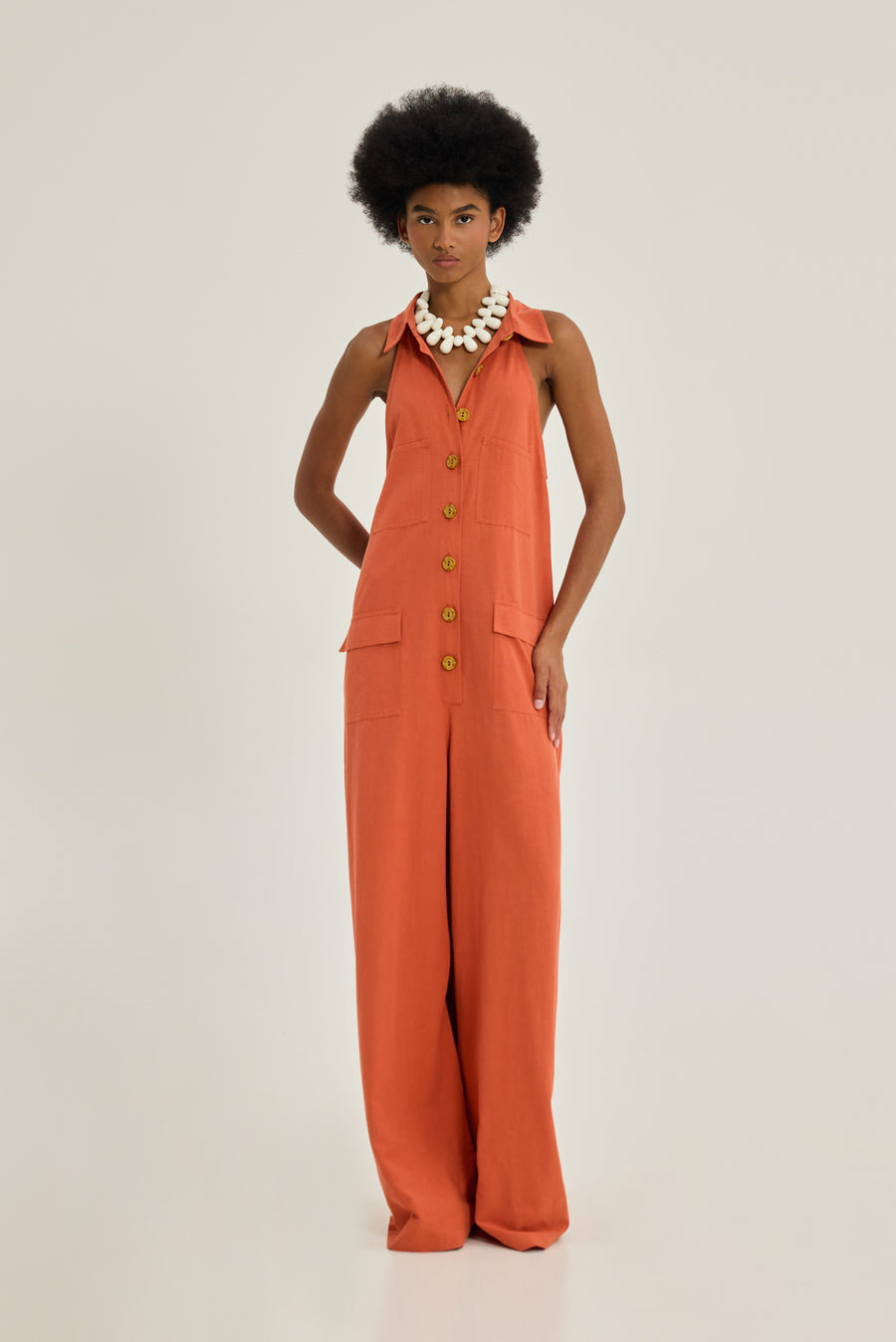 NMW Miraggio Jumpsuit [Burned Orange]