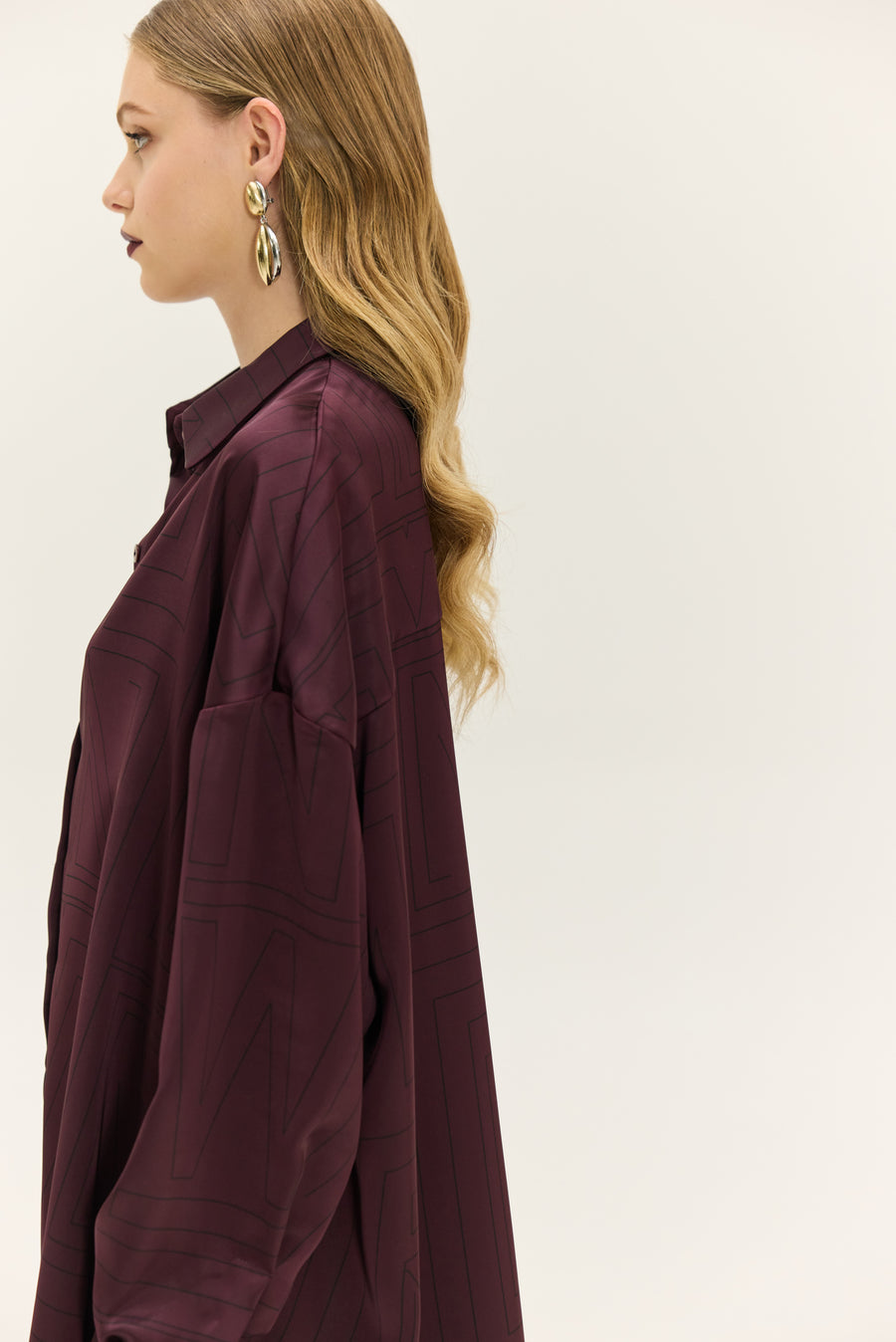 NMW Victor Shirt (Dark Bordeaux)