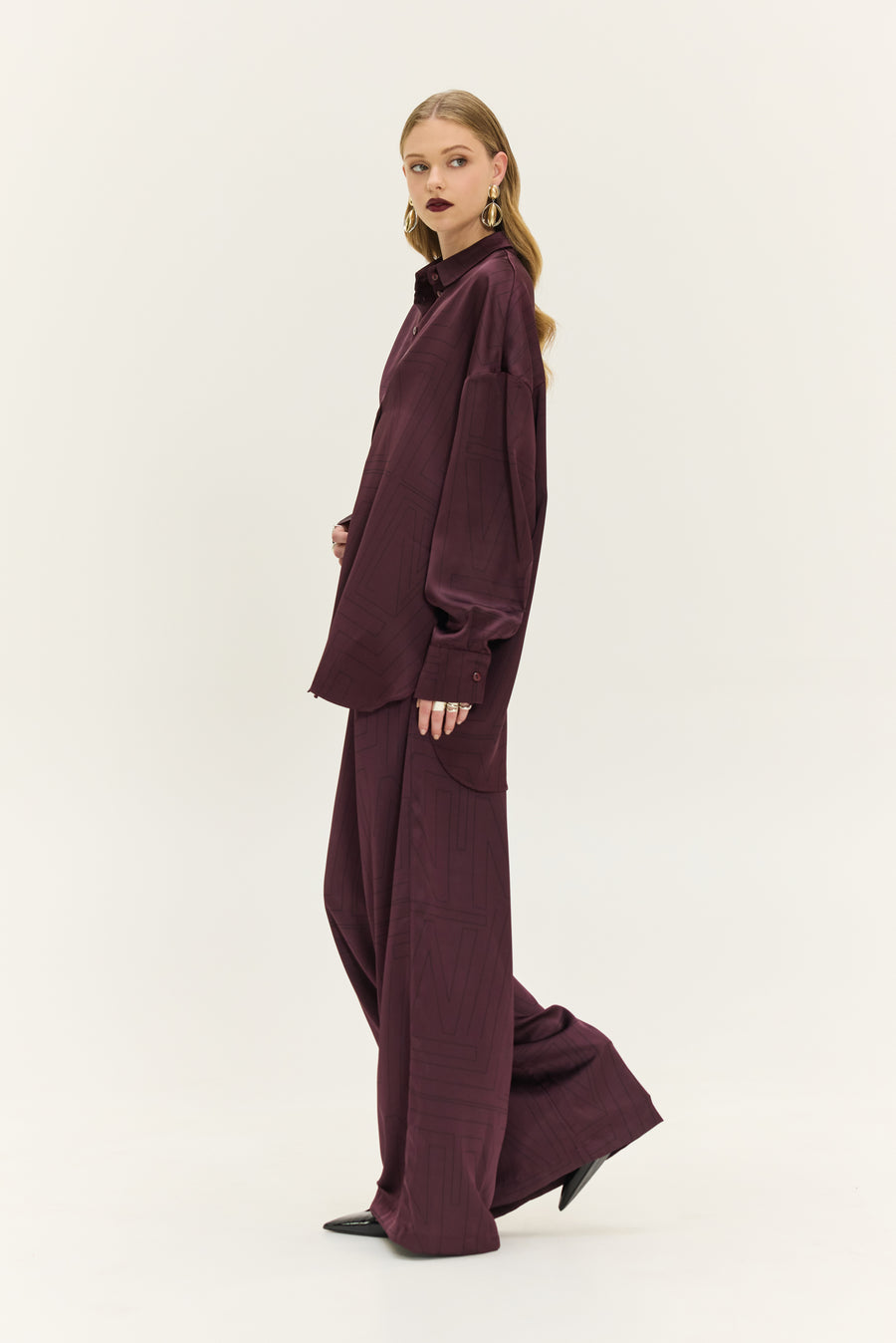 NMW Victor Shirt (Dark Bordeaux)
