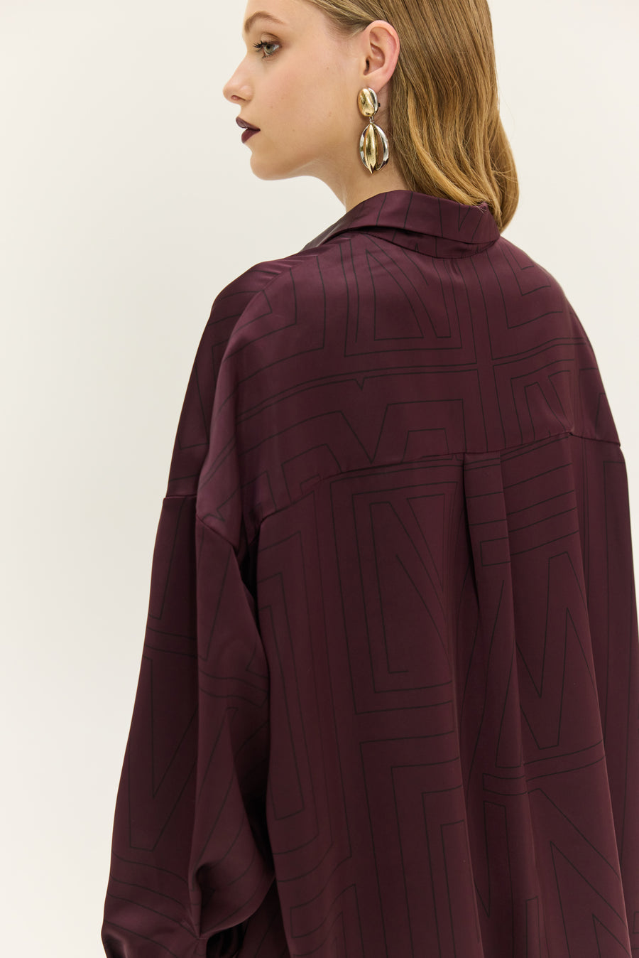 NMW Victor Shirt (Dark Bordeaux)