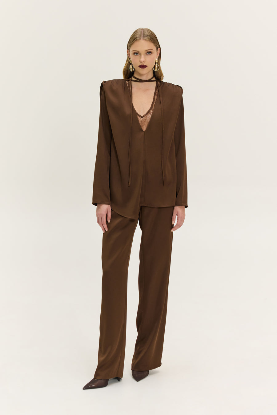 NMW Sauvignon Top (Brown)