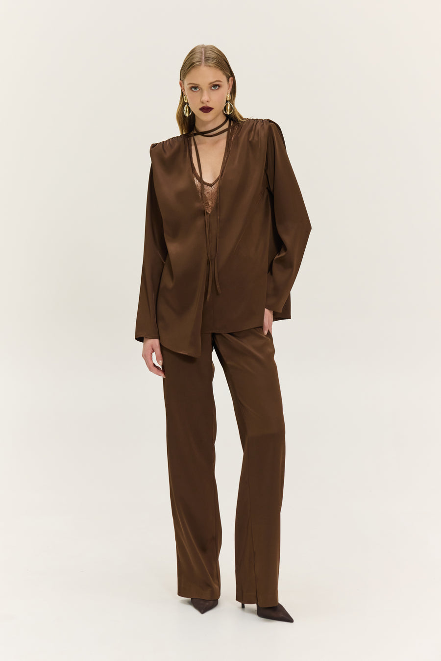 NMW Sauvignon Top (Brown)