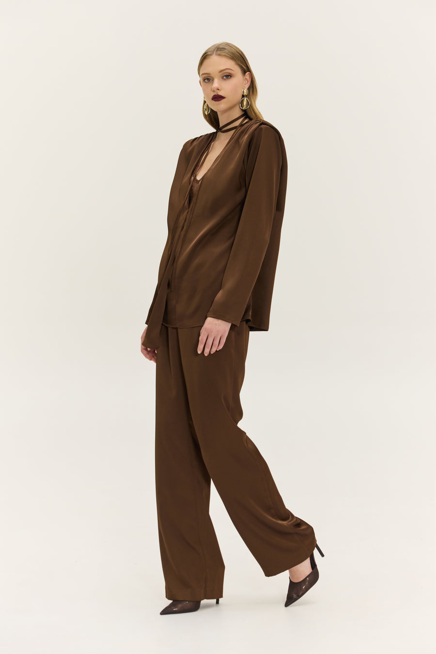 NMW Sauvignon Top (Brown)