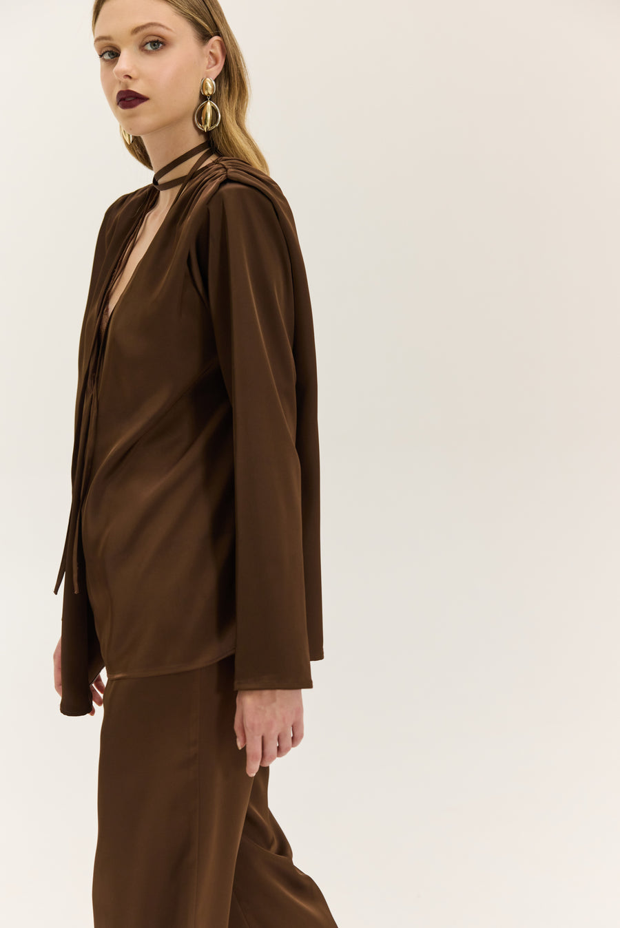 NMW Sauvignon Top (Brown)