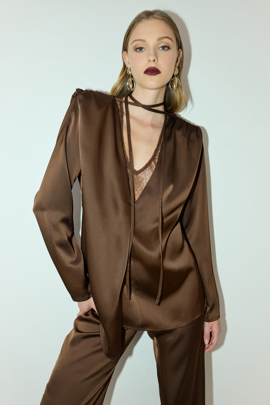 NMW Sauvignon Top (Brown)