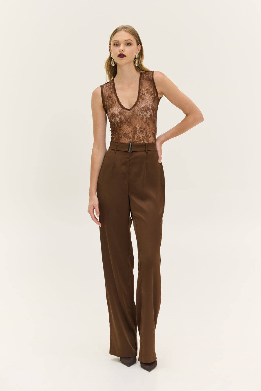 NMW Chardonnay Pants (Brown)