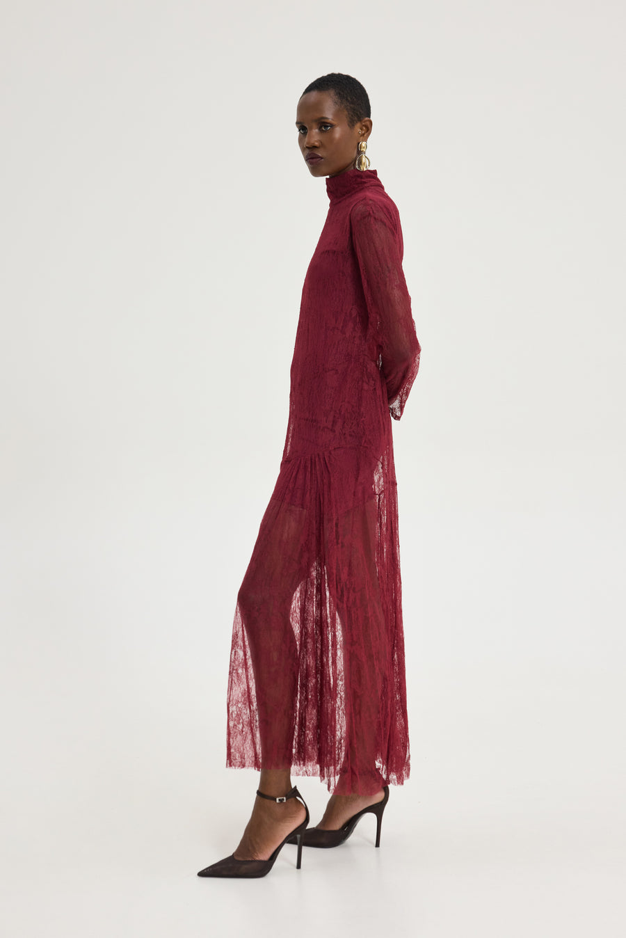 Paradise Top Dress (Wine)