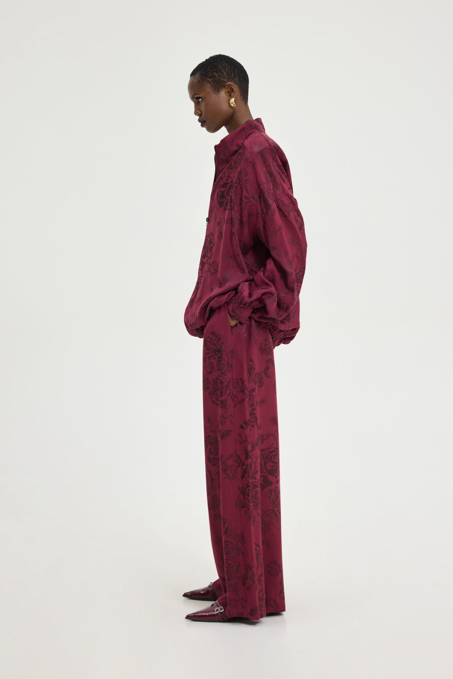 Oleander Jacket (Bordeaux)