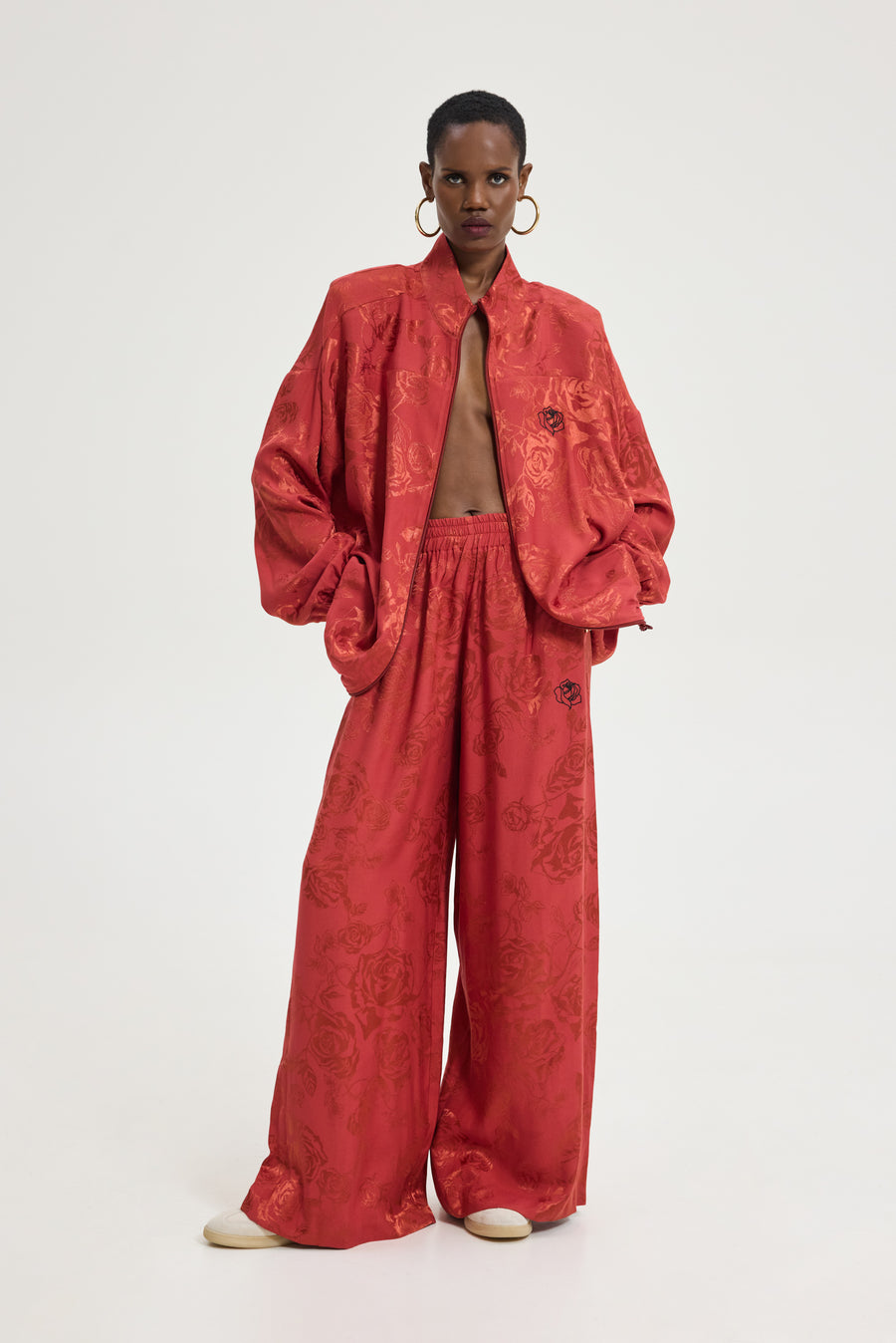 Peacock Pants (Rust)