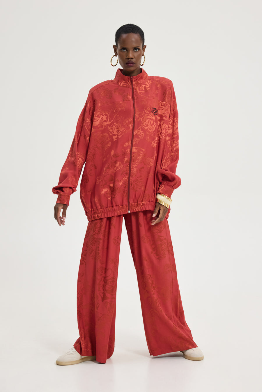 Peacock Pants (Rust)