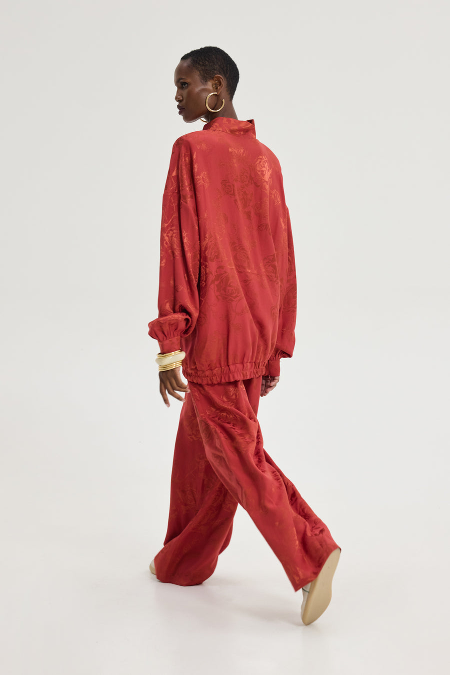 Peacock Pants (Rust)