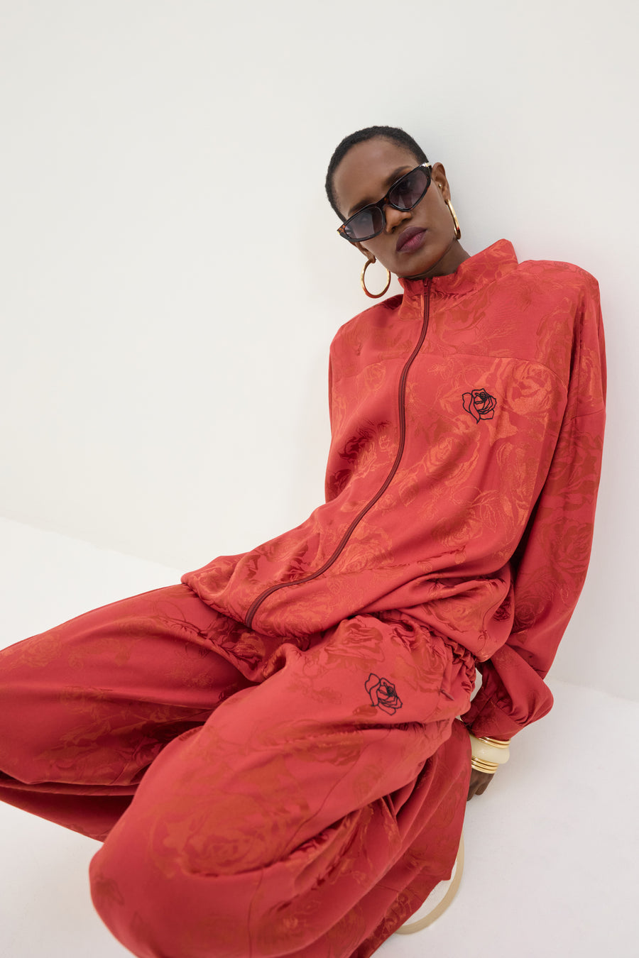 Peacock Pants (Rust)