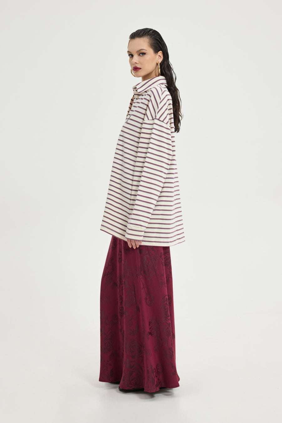 Rosemary Skirt (Bordeaux)