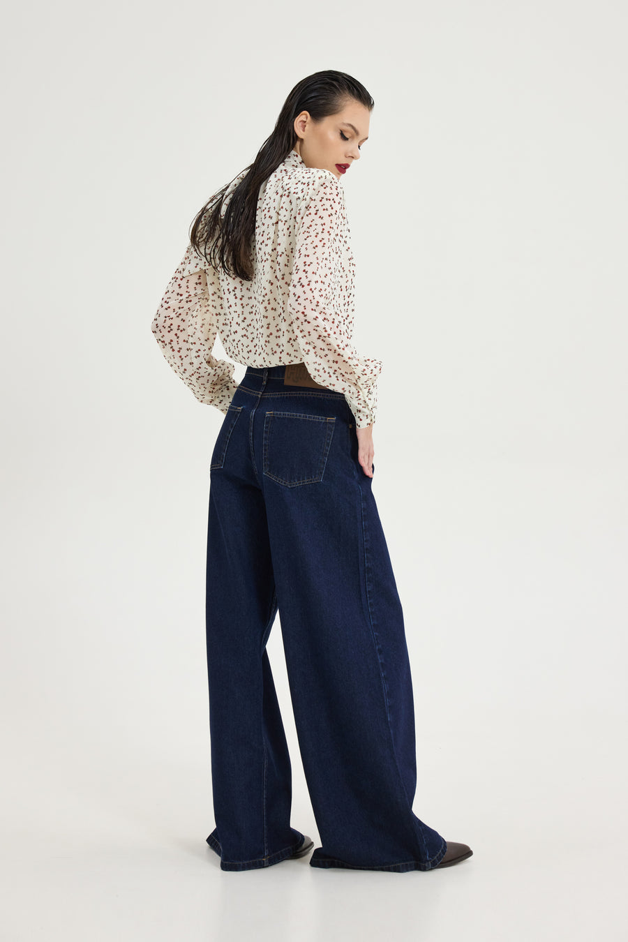 Salem Denim Pants (Dark Blue)