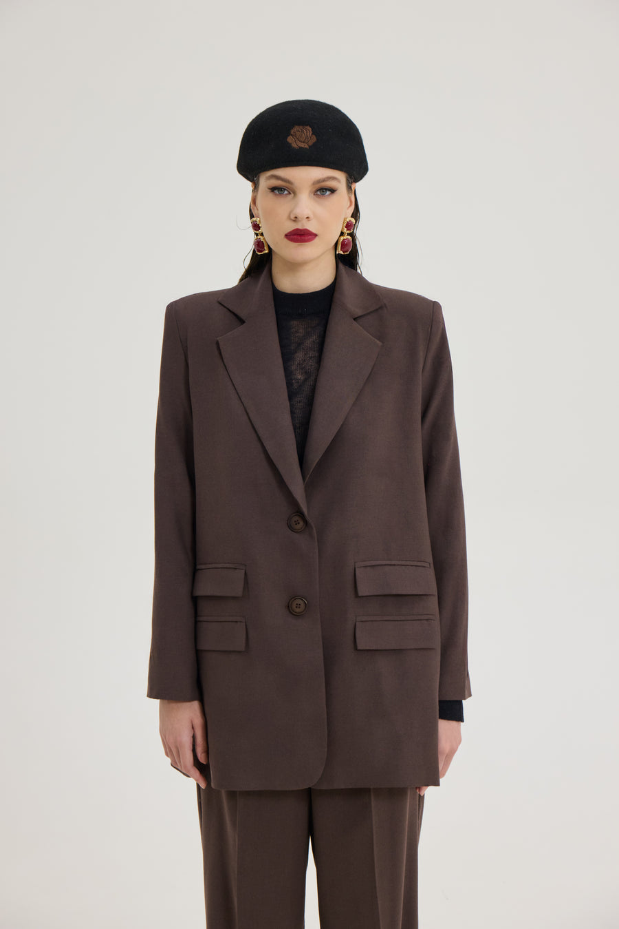 Senegal Blazer (Brown)