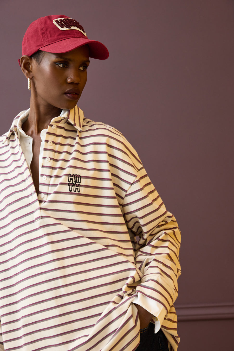 Sidecar Sweatshirt (Grey Bordeaux)