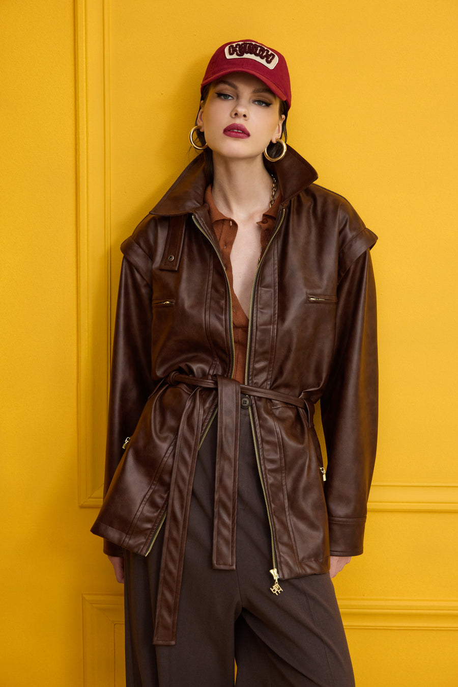 Amaretto Jacket (Brown)