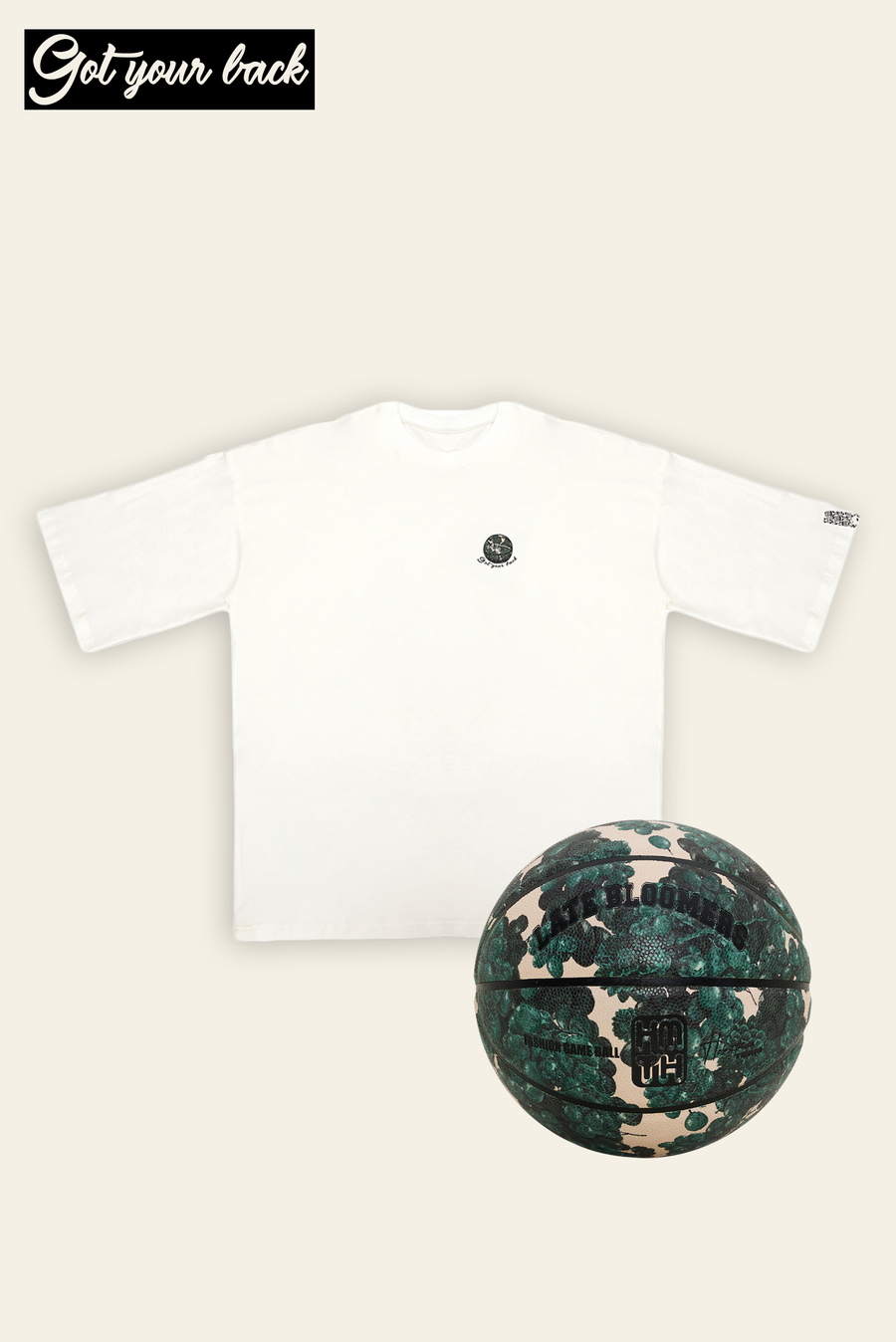 Cheetah T-shirt (Got Your Back) & Printed Ball