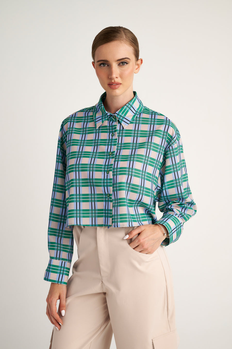 Nicole Shirt (Check pattern)