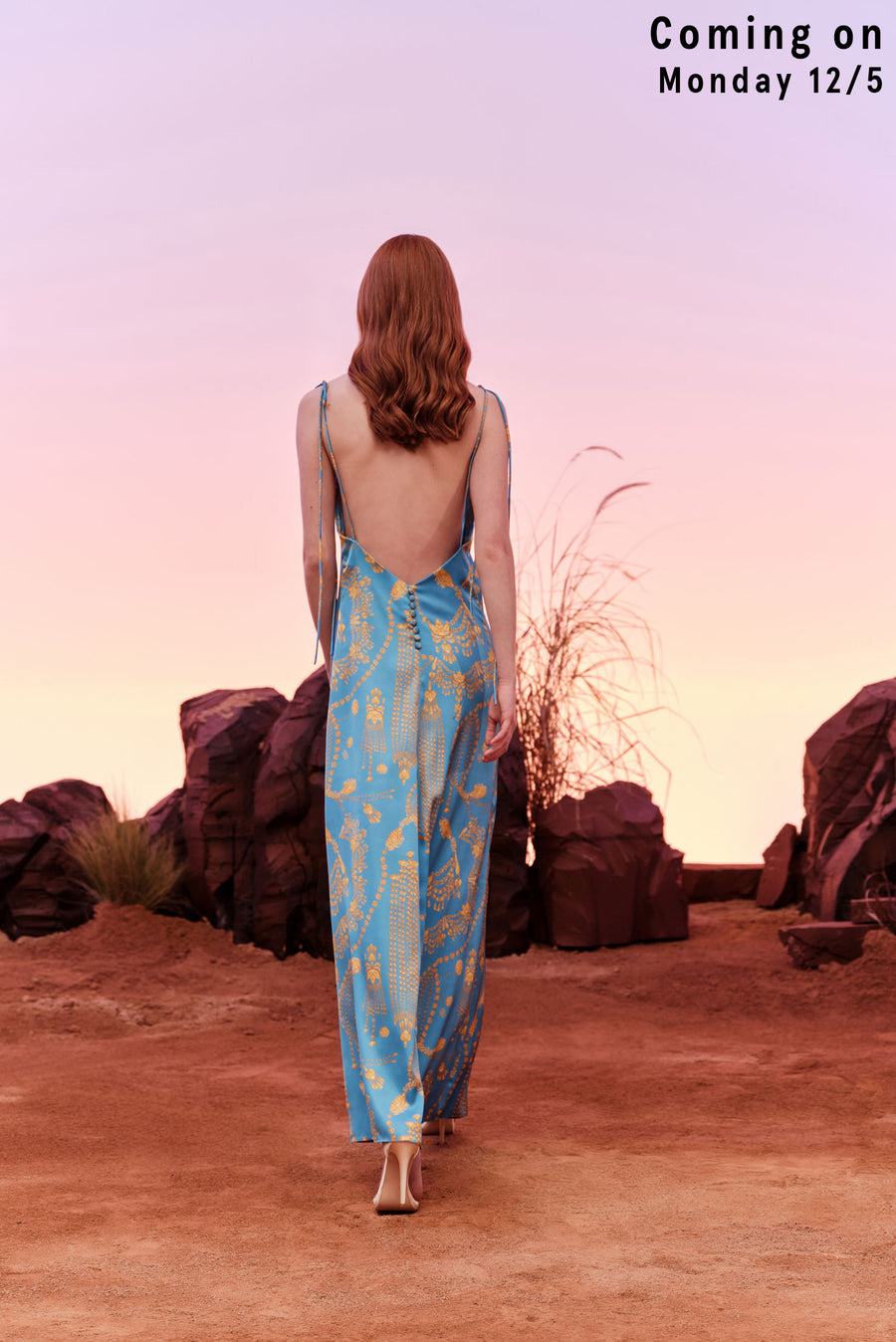 Celeste Dress (Capri blue)