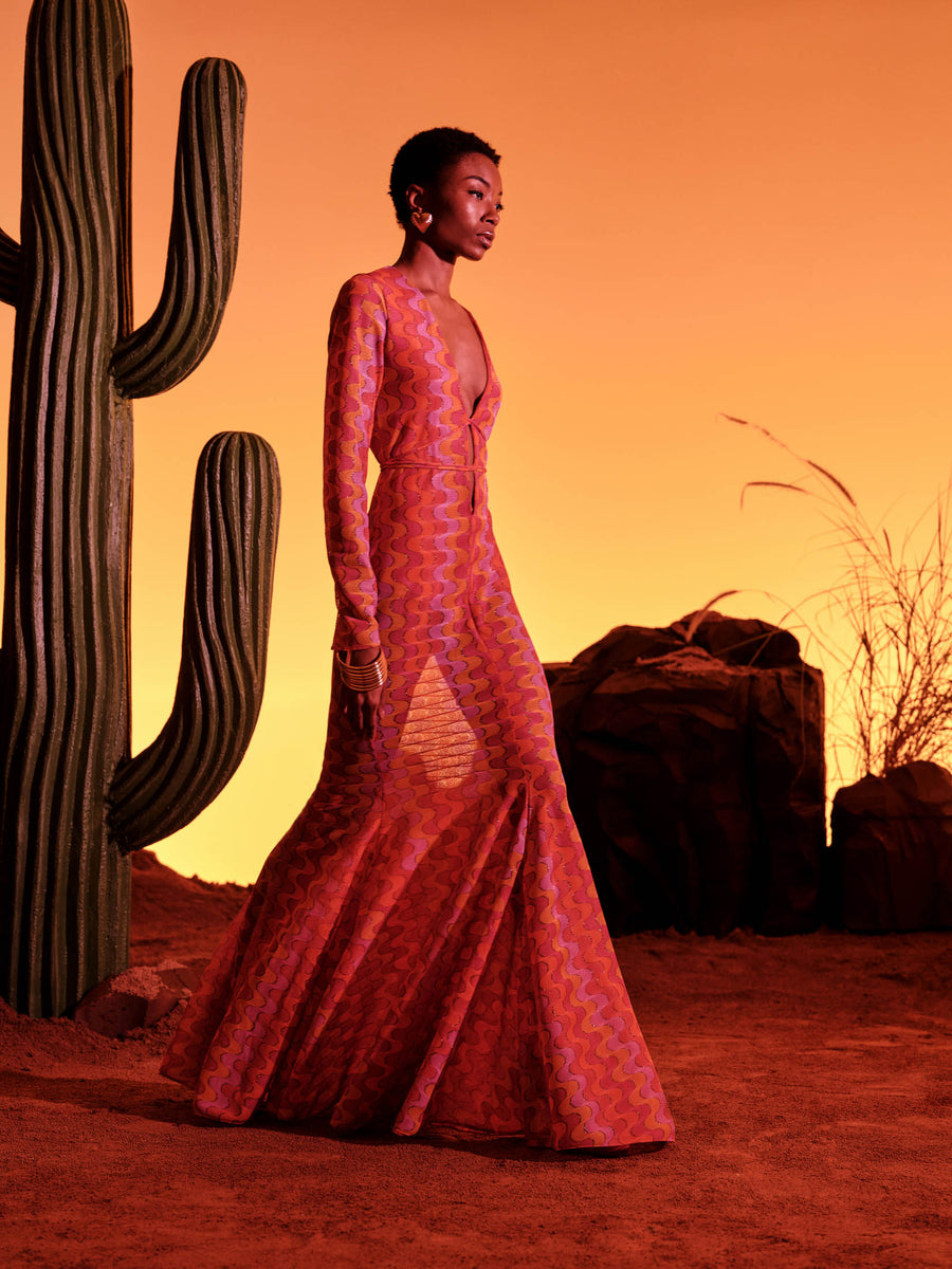 Juanita Dress (Orange)