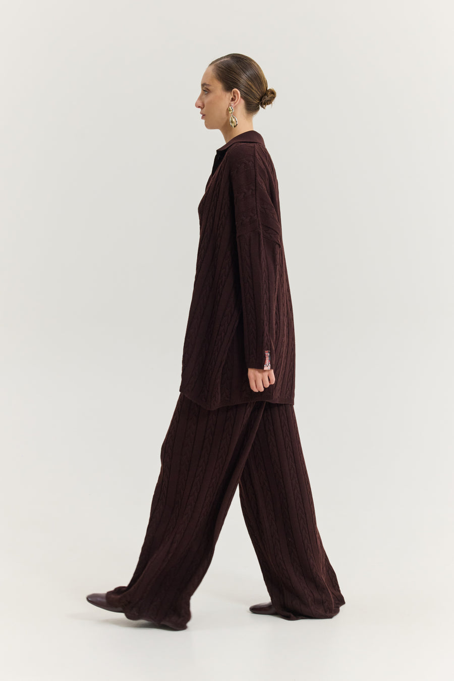 Olivia Cardigan (Brown)