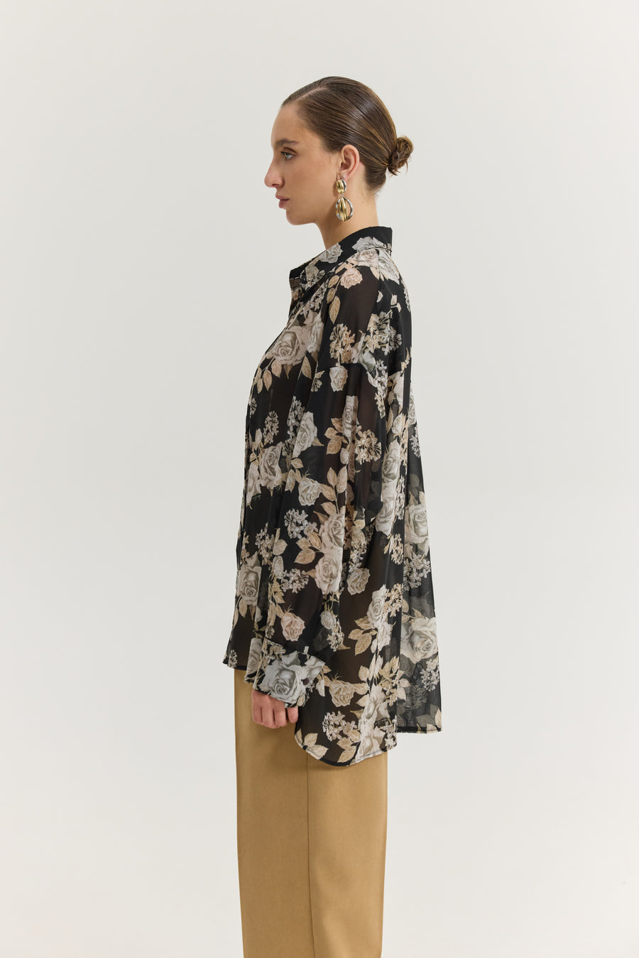 Heather Shirt (Cloudy Days Black)