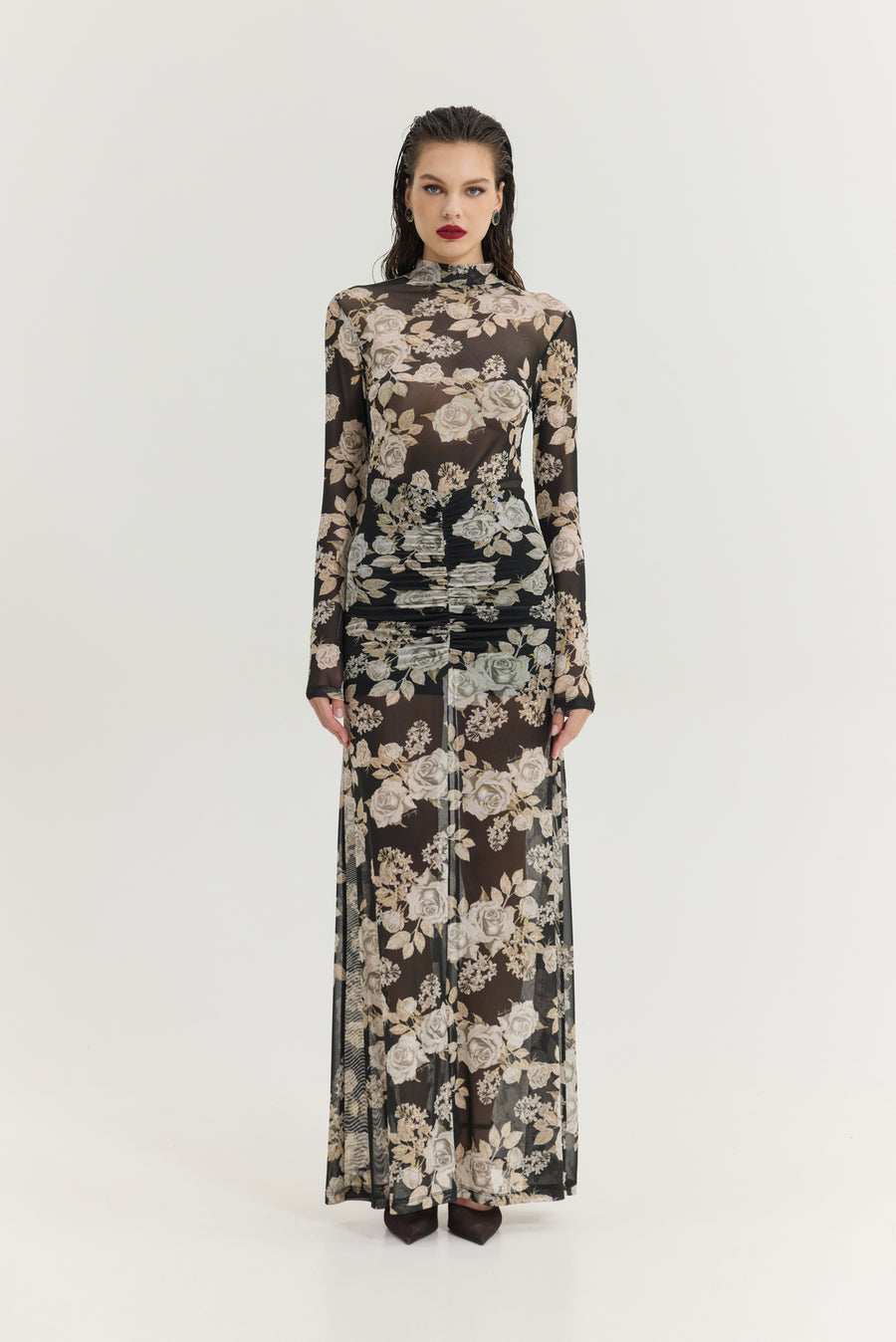 Mandarino Dress (Black)