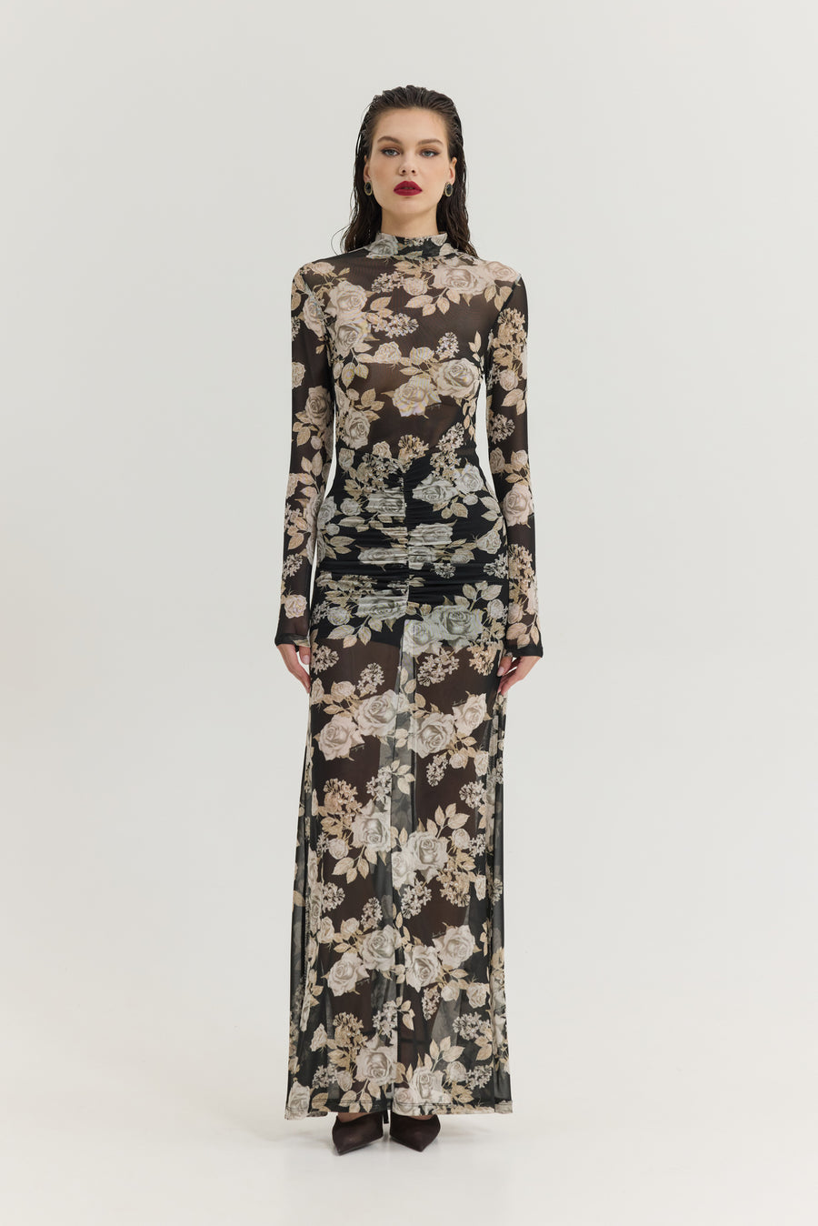 Mandarino Dress (Black)