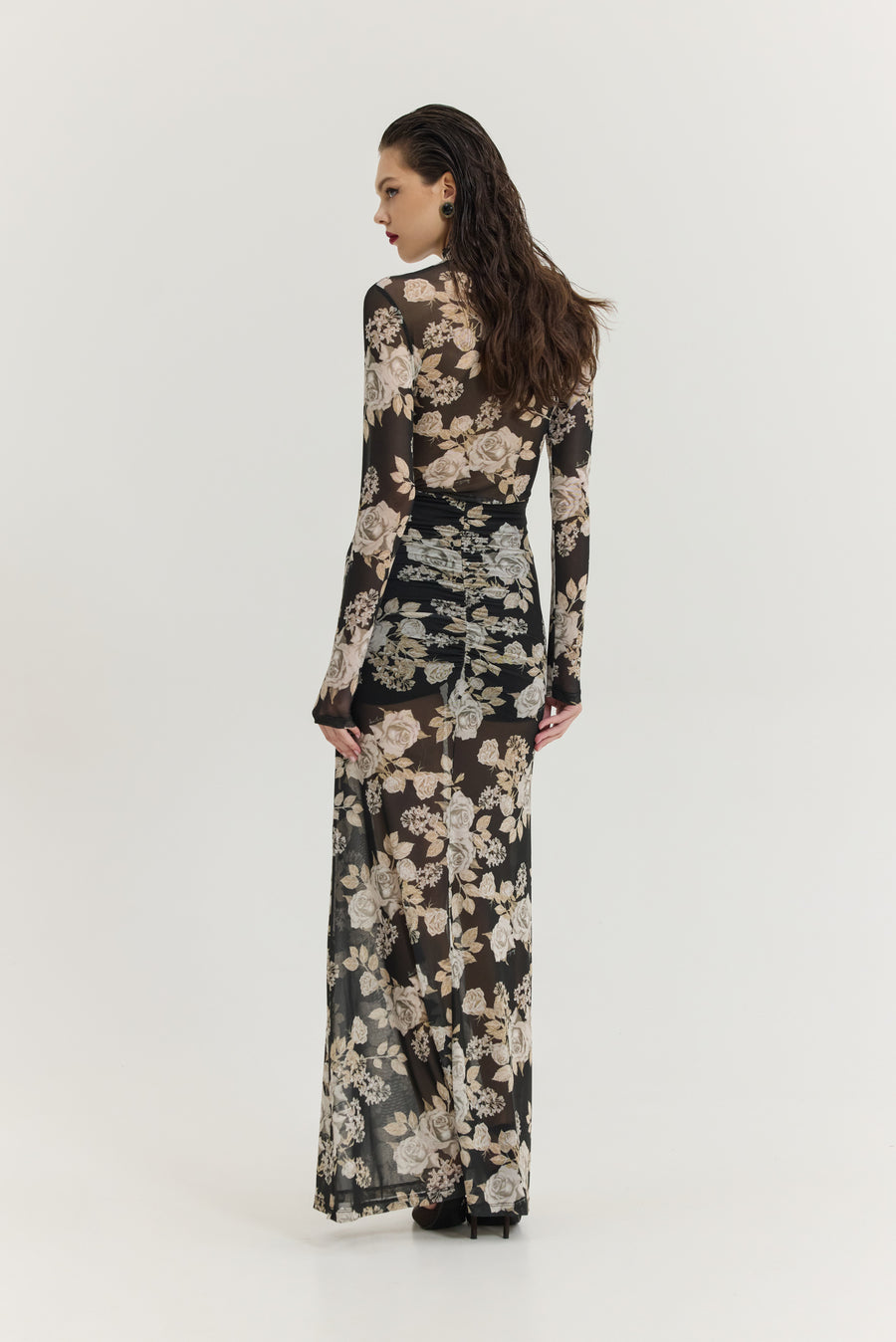 Mandarino Dress (Black)