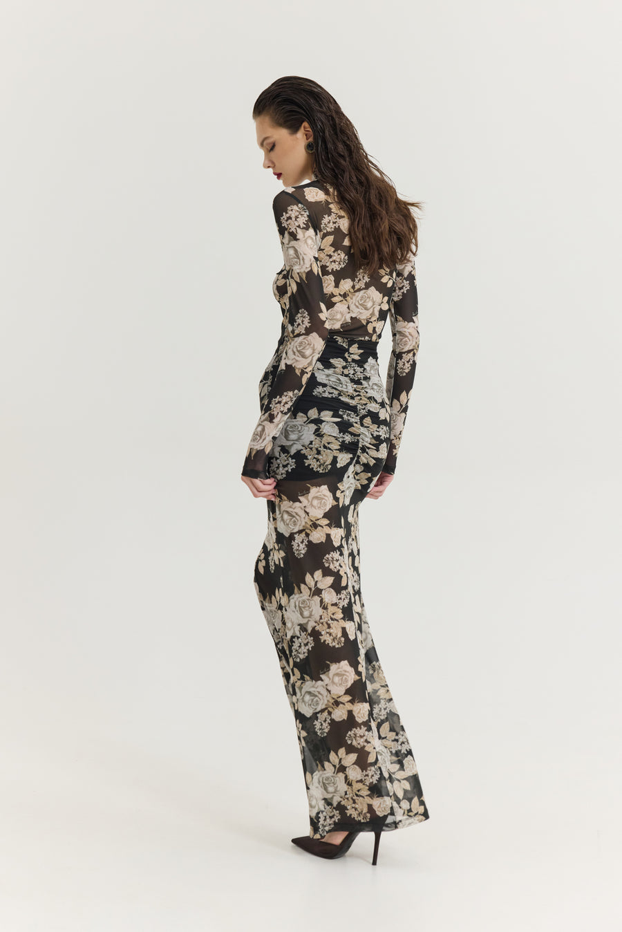 Mandarino Dress (Black)