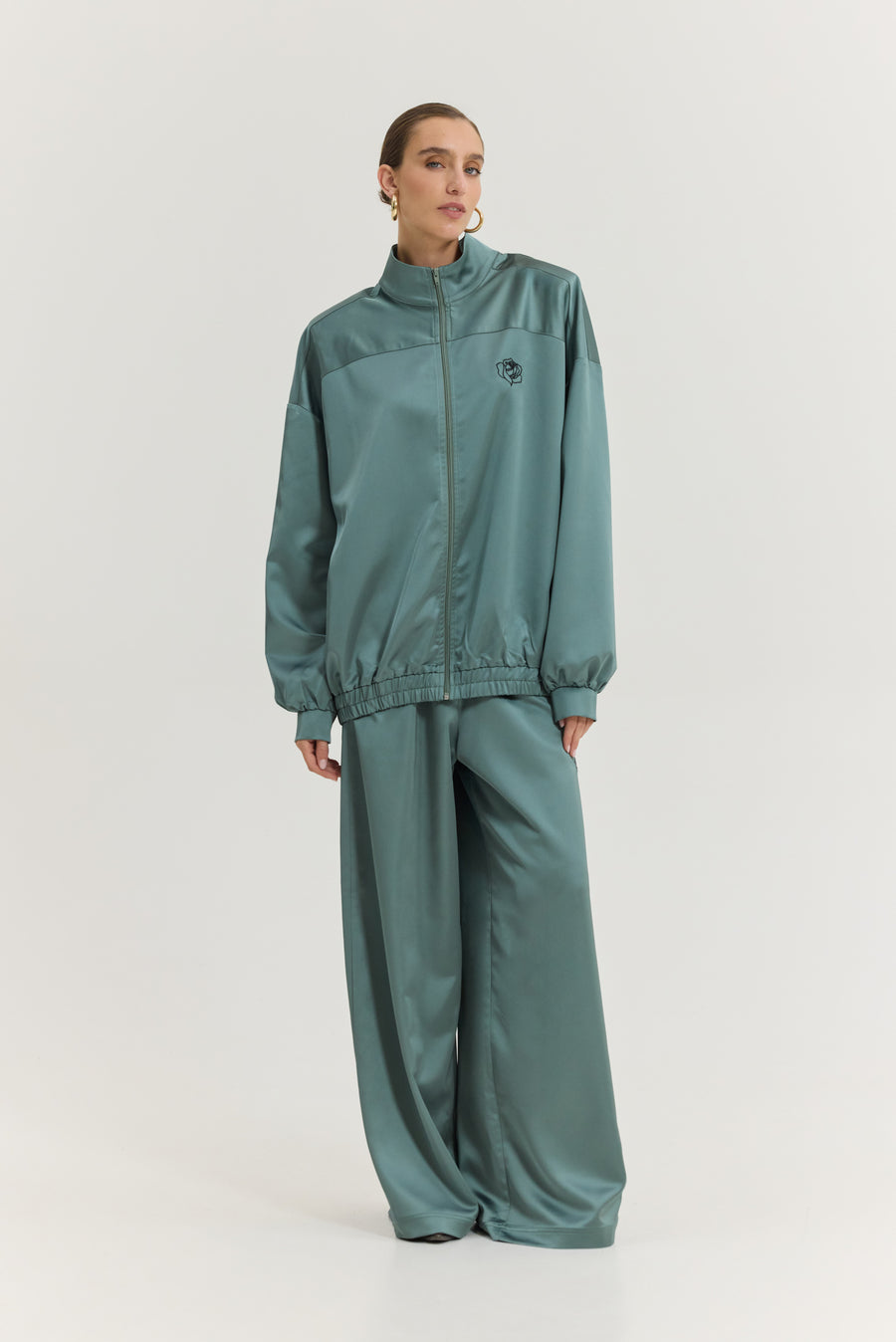 Peacock Pants (Dark Teal)