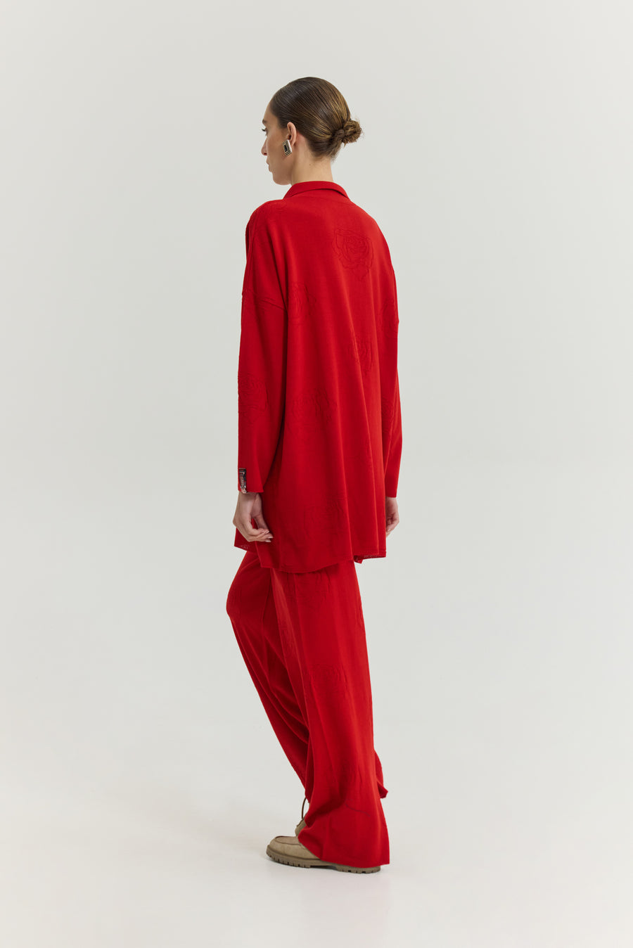 Lagoon Cardigan (Red)