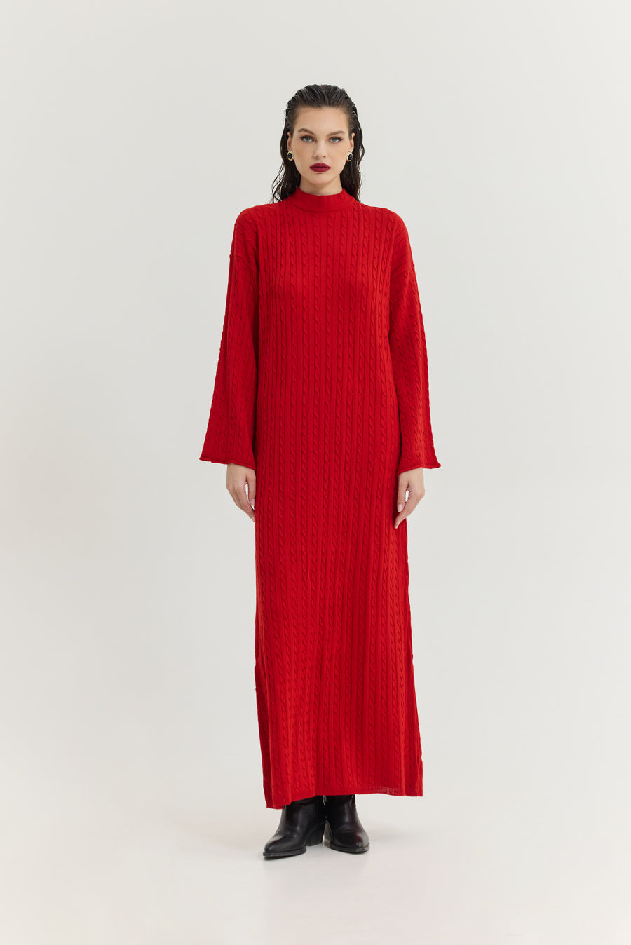 Aviation Dress (Red)