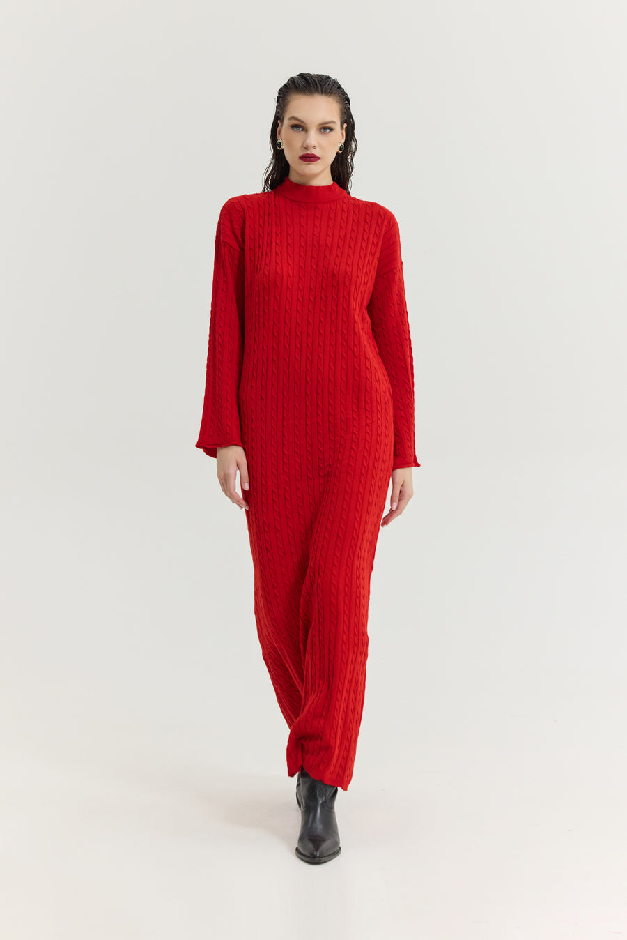 Aviation Dress (Red)