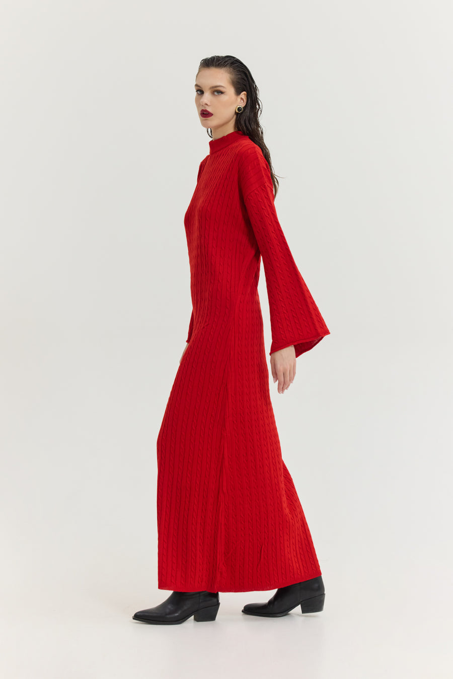 Aviation Dress (Red)