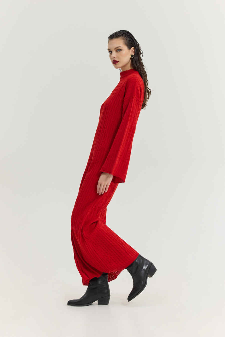 Aviation Dress (Red)