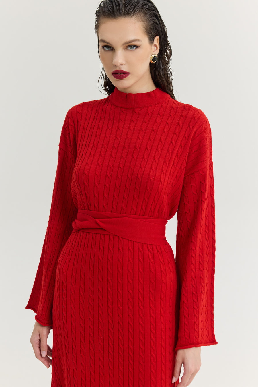 Aviation Dress (Red)