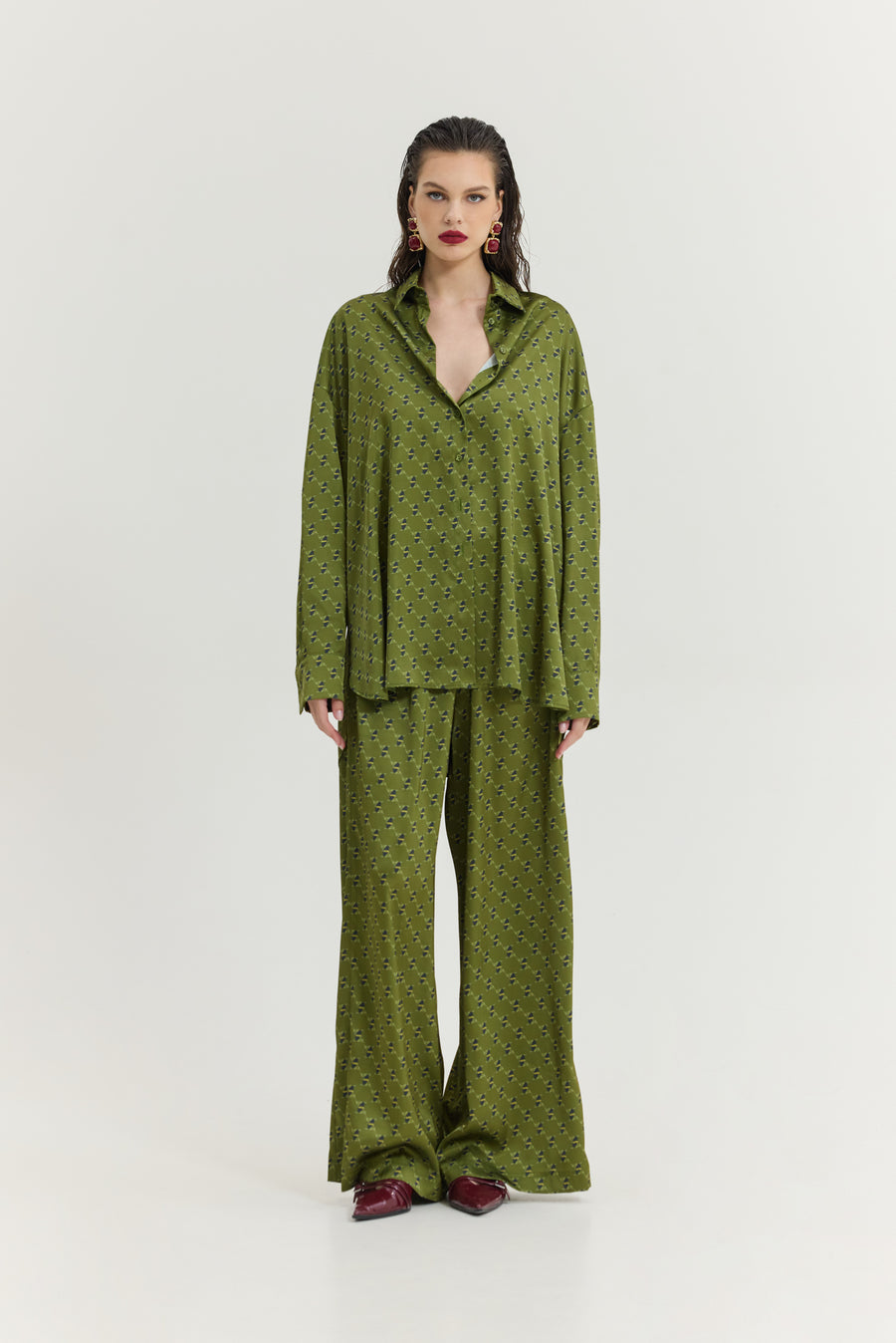Heather Shirt (Dry Martini Khaki)