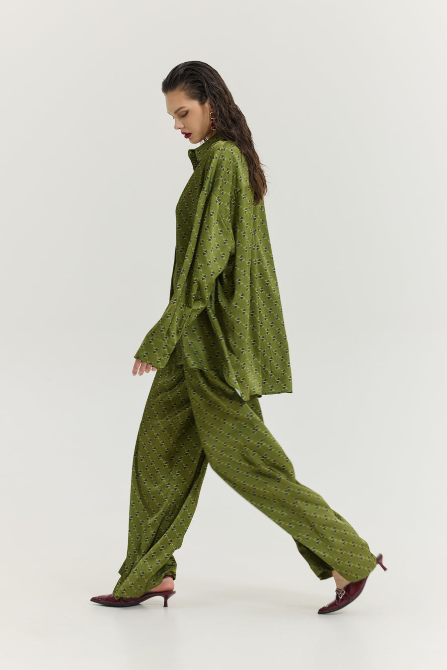 Heather Shirt (Dry Martini Khaki)