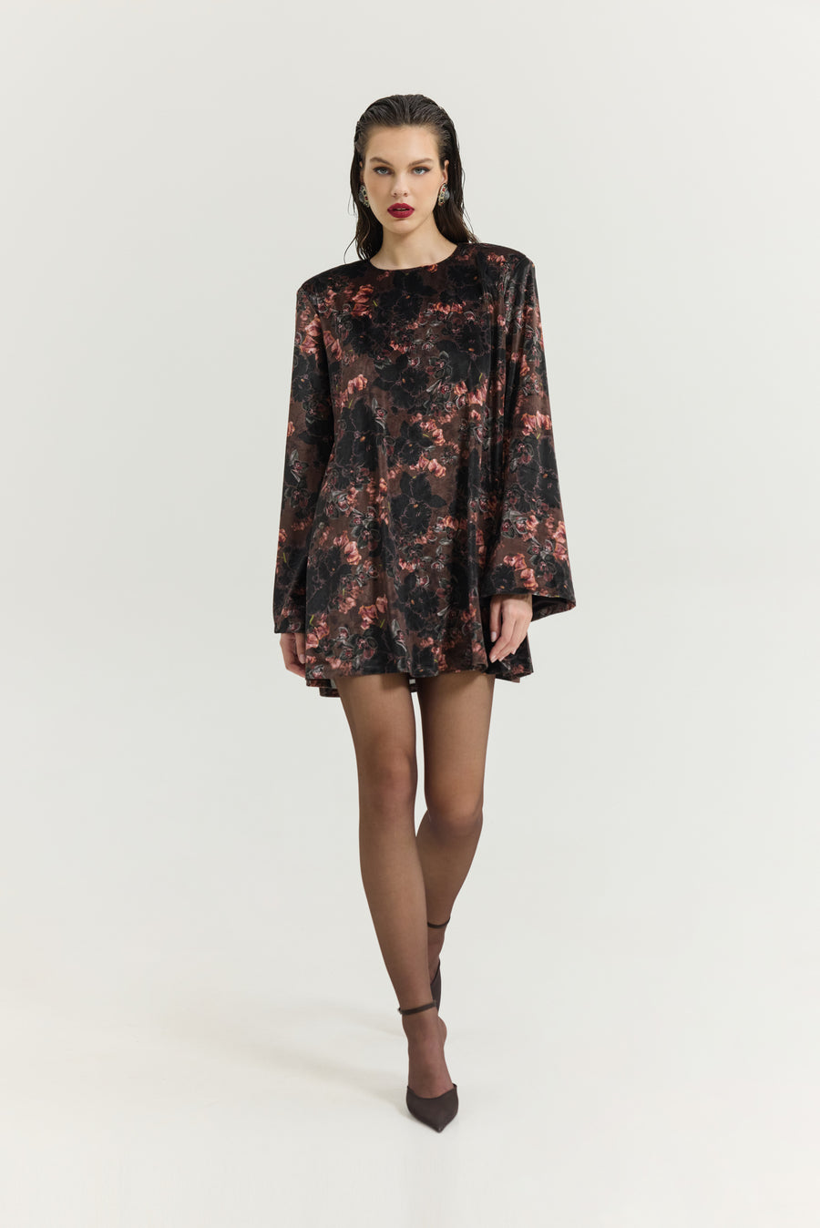 Chivas Dress (Brown)