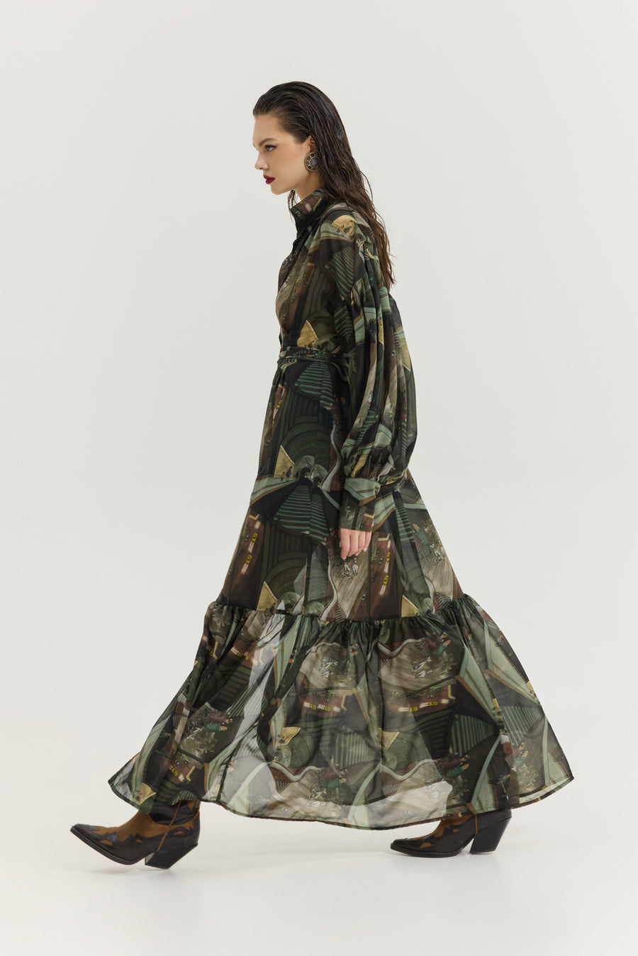Bramble Dress (Khaki)