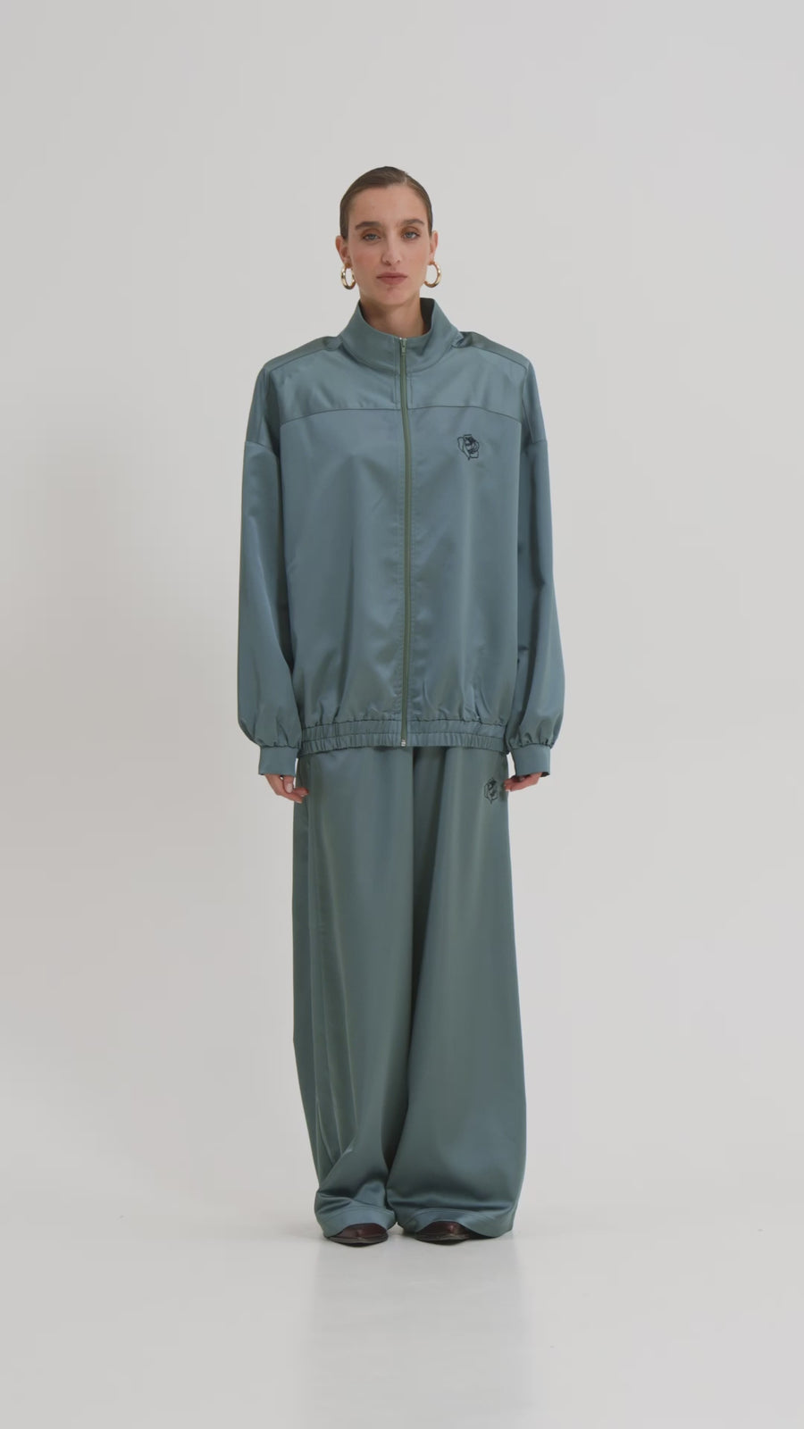 Peacock Pants (Dark Teal)
